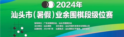 长平赛区级位组第二轮对阵表 | 2024年汕头市（暑假）业余围棋段级位赛